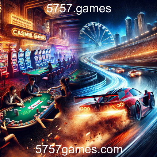 A Emoção dos Jogos de Corrida no 5757.games